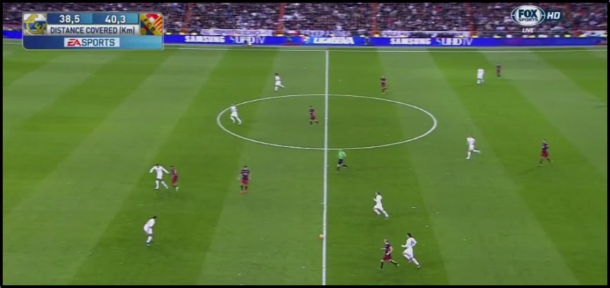 Madrid were far too uncompact out of possession.