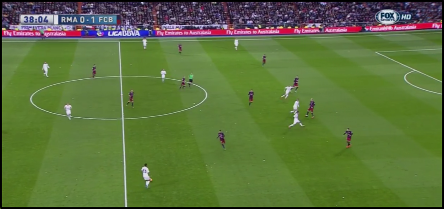 A disconnected Madrid attack made ball circulation impossible